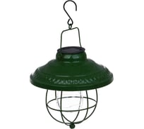 Фонарь с подвесом на солнечной Батарее Inbloom 19x19см, 5LED, 1.2V AAA 300mAh Ni-Cd, металл 483-032