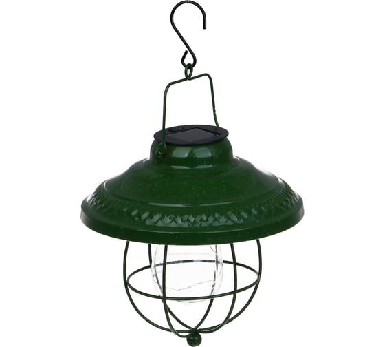 Фонарь с подвесом на солнечной Батарее Inbloom 19x19см, 5LED, 1.2V AAA 300mAh Ni-Cd, металл 483-032