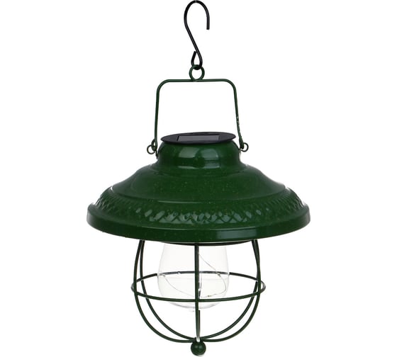 Фонарь с подвесом на солнечной Батарее Inbloom 19x19см, 5LED, 1.2V AAA 300mAh Ni-Cd, металл 483-032