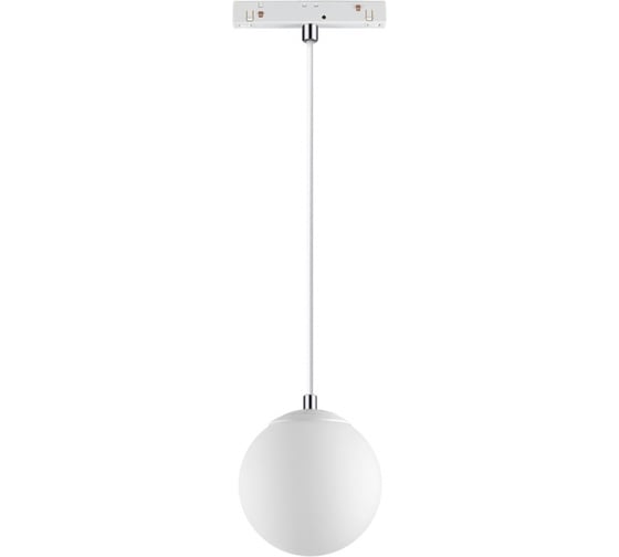Трековый светильник NOVOTECH для низковольтного шинопровода, провод 0.8м LED 10W FLUM 358471