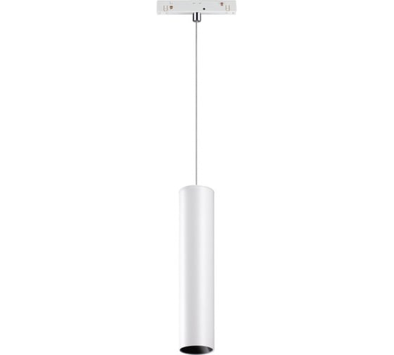 Трековый светильник NOVOTECH для низковольтного шинопровода, провод 0.8м LED 12W FLUM 358425