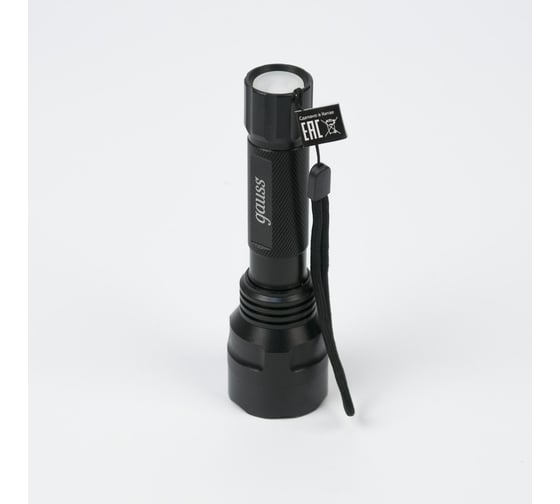 Фонарь Gauss ручной модель GFL205 10W 400lm Li-ion 2000mA LED GF205