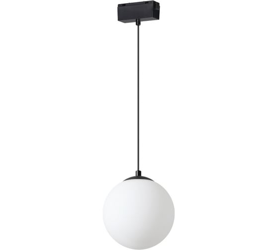 Трековый светильник NOVOTECH низковольтного шинопровода, провод 0.8м стекло LED 15W KIT 358537