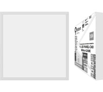 Светодиодная плоская панель FL-LED PANEL-C40Std White 6400K 595x595x10мм 40Вт 3400Лм БП в комплекте 608284