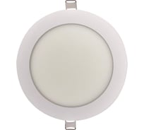 Светильник светодиодный встраиваемый Elvan 102R-12W-3000K-Wh 5 штук VLS-102R-12W-WW-Wh/5шт