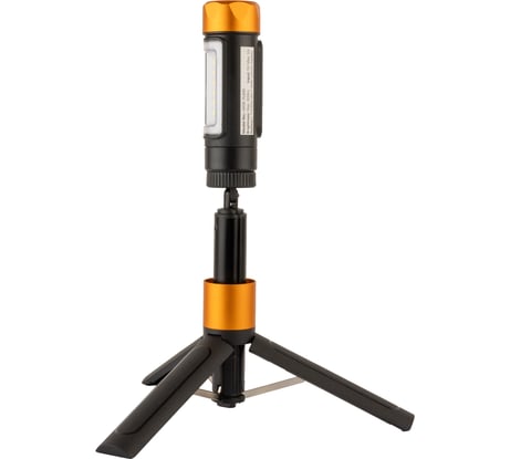 Фонарь аккумуляторный светодиодный WIEDERKRAFT с штативом, 600 Лм WDK-FL600