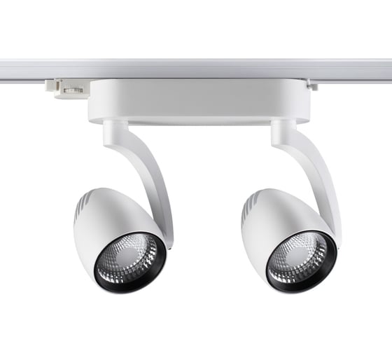 Трековый светодиодный светильник NOVOTECH алюминий LED 48W ZEUS 357869 1