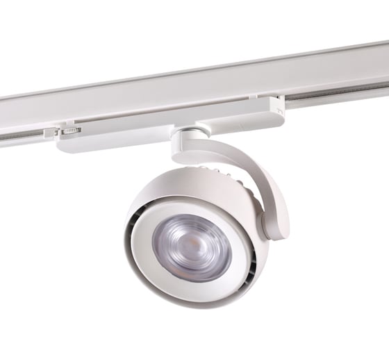 Трехфазный трековый светодиодный светильник NOVOTECH металл LED 20W CURL 358167