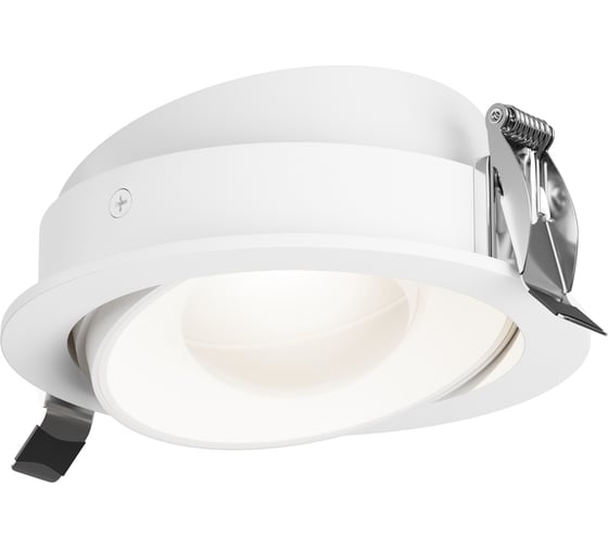Встраиваемый светильник MAYTONI Lens Белый DL105-12W3K-W 1