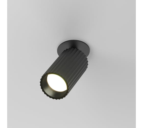 Встраиваемый светильник MAYTONI Calipso Черный C110CL-01-GU10-B