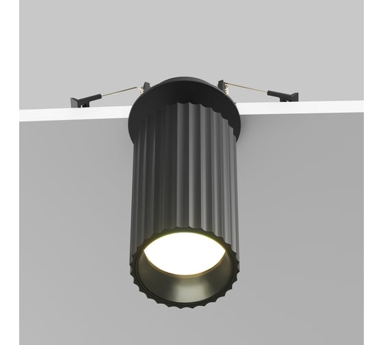 Встраиваемый светильник MAYTONI Calipso Черный C110CL-01-GU10-B