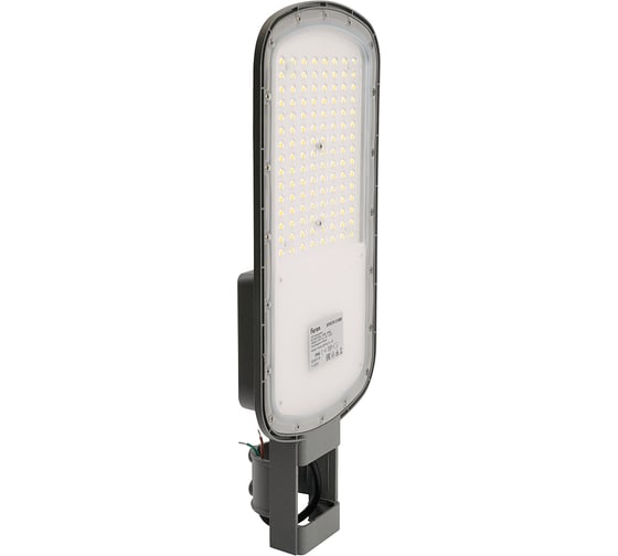 Светодиодный уличный консольный светильник FERON SP3070 100W 5000K AC90-300V, серый, 51800