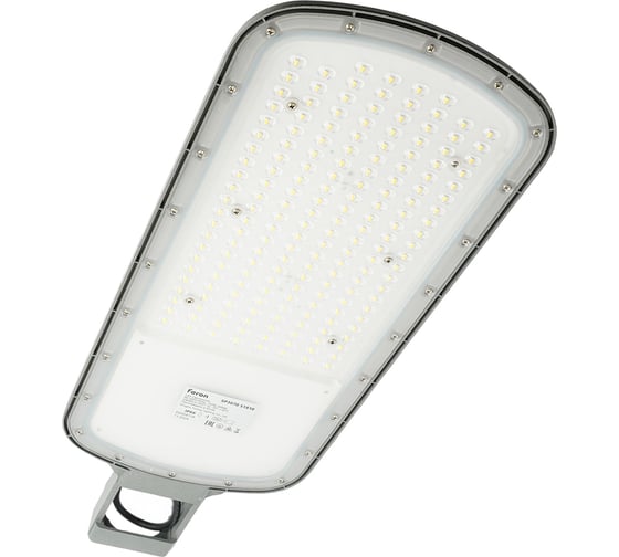 Светодиодный уличный консольный светильник FERON SP3070 150W 4000K AC90-300V, серый, 51810