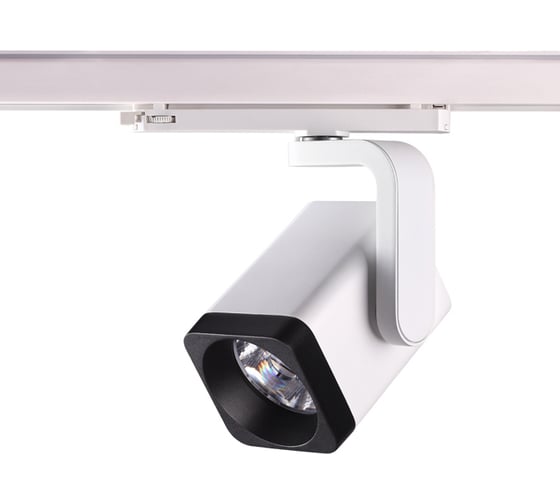 Трехфазный трековый светодиодный светильник NOVOTECH металл LED 25W HELIX 358176 1