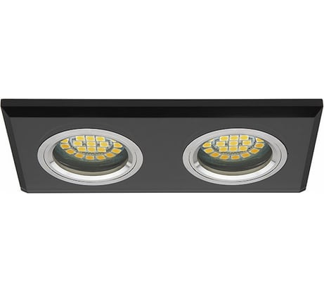 Светильник точечный стеклянный двойной KANLUX MORTA CT-DSL250-B/ 19360
