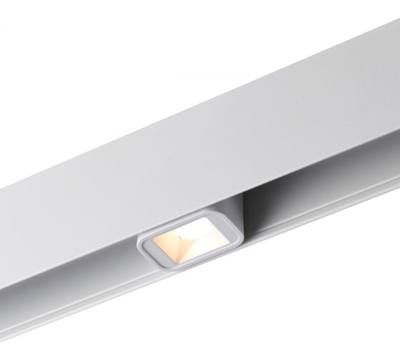 Трековый светильник для низковольтного шинопровода NOVOTECH SHINO NT24 128 белый IP20 LED 3W 48V 4000K 120Лм FLUM 359514