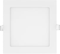 Светодиодный встраиваемый светильник TDM ELECTRIC Даунлайт квадрат СВО белый 12 Вт 4000К SQ0329-0118