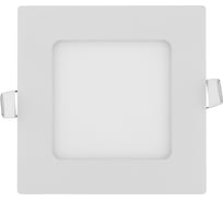 Светодиодный встраиваемый светильник TDM ELECTRIC Даунлайт квадрат СВО белый 6 Вт 6500К SQ0329-0119