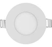 Светильник встраиваемый светодиодный "Даунлайт" TDM ELECTRIC белый 3 Вт 3000К SQ0329-0108