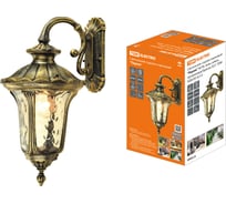 Садово-парковый светильник TDM ELECTRIC "Париж" 60 Вт, вниз, алюминий, прозрачное/бронза, Е27, SQ0330-0213