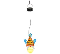 Фонарь на солнечной батарее Inbloom Гномик 52x7.5см,10LED, белый, 1.2V 2/3AAA 150mAh Ni-Cd, металл 475-330