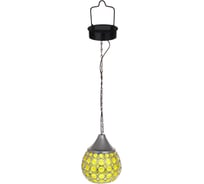 Фонарь на солнечной батарее Inbloom Подвес 11x11x50см 1LED, белый, 1.2V 1хAA 300mAh NI-CD, металл 475-331