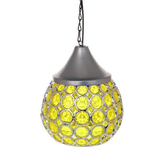 Фонарь на солнечной батарее Inbloom Подвес 11x11x50см 1LED, белый, 1.2V 1хAA 300mAh NI-CD, металл 475-331