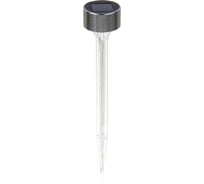 Фонарь на солнечной батарее Inbloom 5x32см, 1LED, RGB, 1x1.2V AAA 200mAh Ni-MH, пластик, нерж.сталь 475-319