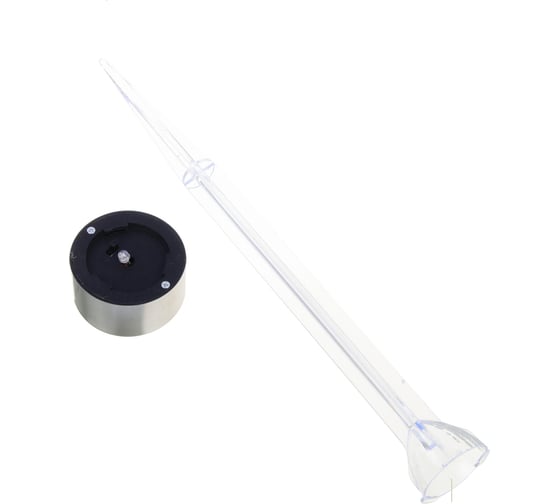 Фонарь на солнечной батарее Inbloom 5x32см, 1LED, RGB, 1x1.2V AAA 200mAh Ni-MH, пластик, нерж.сталь 475-319