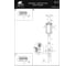 Уличный светильник Arte Lamp TORONTO A1036PA-1BK 6