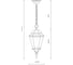 Уличный светильник Arte Lamp GENOVA A1204SO-1BN 5