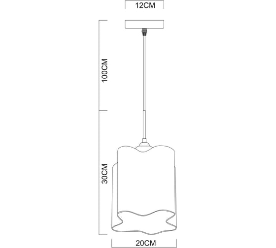 Подвесной светильник Arte Lamp SERENATA A3458SP-1AB