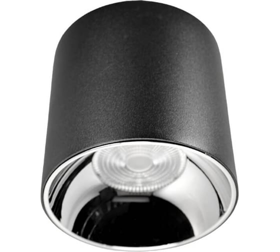 Потолочный светодиодный светильник Lumina Deco Tubi LDC 8057-10WCOB ZS-D100хH90 BK