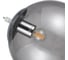 Подвес HIPER 1хЕ27х60Вт SMOKY/CHROME H098-0 2