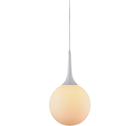 Люстра De Fran E27 220В 60Вт ЛУКА белый шар d25хh45см SP1-1510-1CH