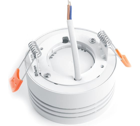 Светильник для натяжных потолков Feron HL354 12W, 230V, GX53, белый, 41505
