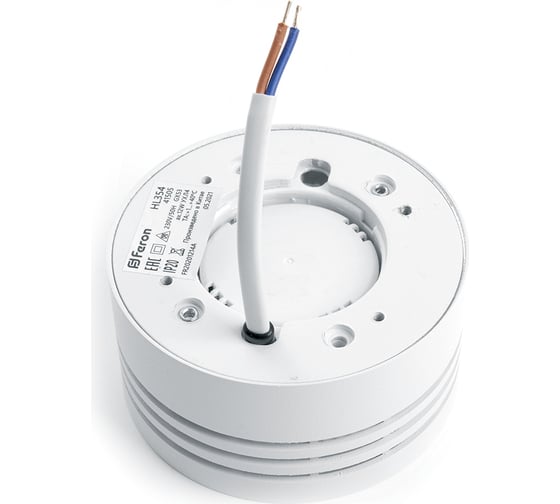 Светильник для натяжных потолков Feron HL354 12W, 230V, GX53, белый, 41505