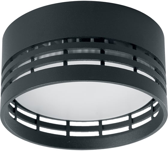 Светильник для натяжных потолков Feron HL354 12W, 230V, GX53, черный, 41506