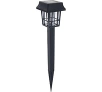 Фонарь садовый на солнечной батарее Luazon "Фонарик" 32 см, 7х7 см, 1 led, пластик 1221870