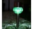 Садовый фонарь на солнечной батарее Luazon "Узор грани" 35 см, d 6 см, 1 led, металл, зеленый 5392333 4