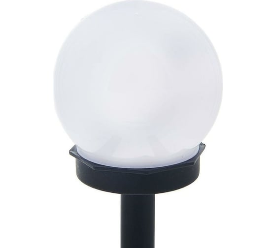 Фонарь садовый на солнечной батарее Luazon "Шар малый" 34 см, d 10 см, 1 led, пластик 1221881