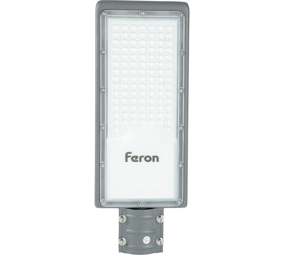 Уличный консольный светодиодный светильник FERON SP3034, 80W, 6400К, 10000Lm, IP65, черный, 41580