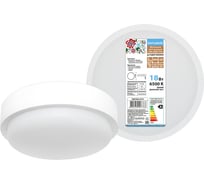 Светодиодный светильник TDM ELECTRIC LED ДПП 3901 18Вт 6500К IP65 белый круг 174*62 мм Народный SQ0366-0141