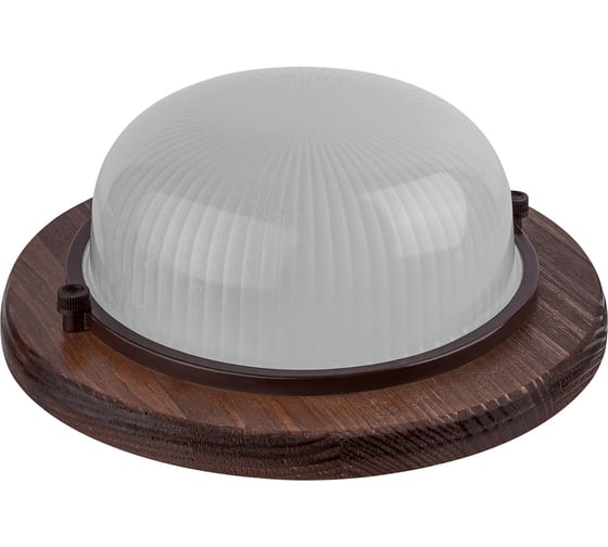 Светильник TDM ELECTRIC НПБ1301 венге круг 60Вт IP54 SQ0303-0431