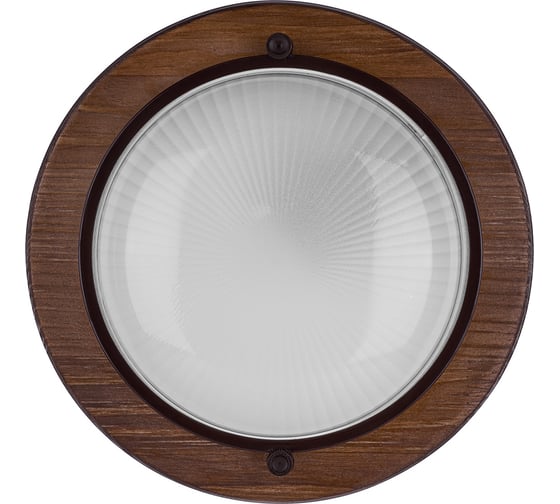 Светильник TDM ELECTRIC НПБ1301 венге круг 60Вт IP54 SQ0303-0431