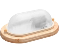 Светильник TDM ELECTRIC НПБ1401 сосна овал 60Вт IP54 SQ0303-0434