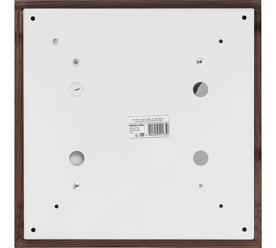 Светильник TDM ELECTRIC НПБ 02-2х40-121 УХЛ4 "Киото-1" венге 2х40 Вт IP20 270х270х75 SQ0303-0406