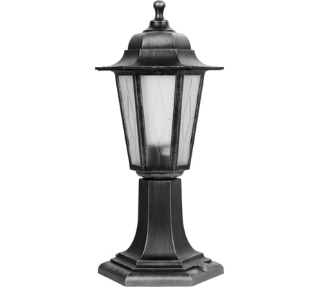 Светильник уличный шестигранник TDM ELECTRIC, стойка, пластик, рассеиватель пластик, серебро SQ0330-0792