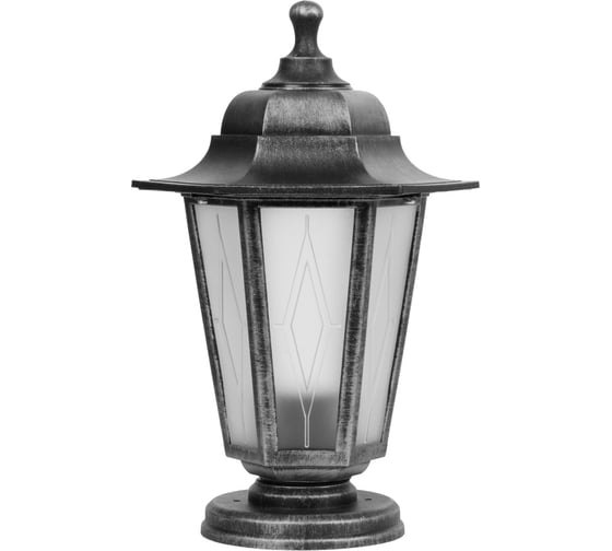 Светильник уличный шестигранник TDM ELECTRIC, напольный, пластик, рассеиватель пластик, серебро SQ0330-0797