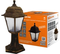 Садово-парковый светильник TDM ELECTRIC НТУ 04-60-001 четырехгранный, стойка, бронза SQ0330-0775